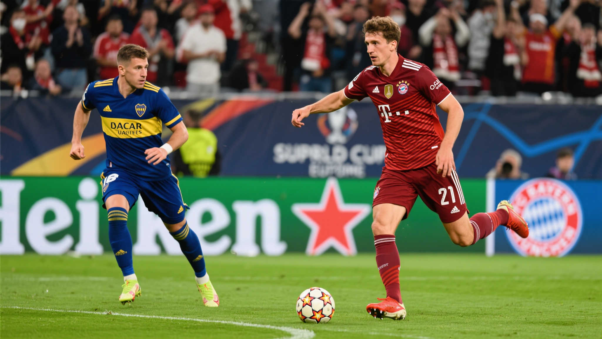 世俱杯:拜仁慕尼黑险胜博卡青年,成功挺进16强 在足球世界的巅峰舞台上,世俱杯总是能点燃球迷的热情