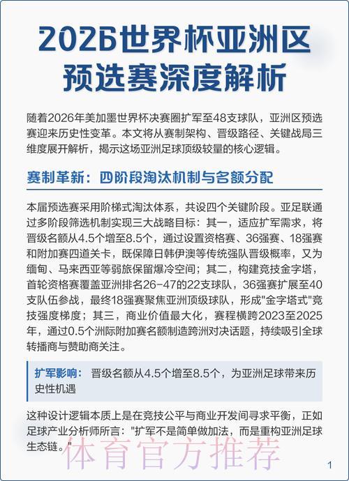 2026年世界杯赛事数据深度解析